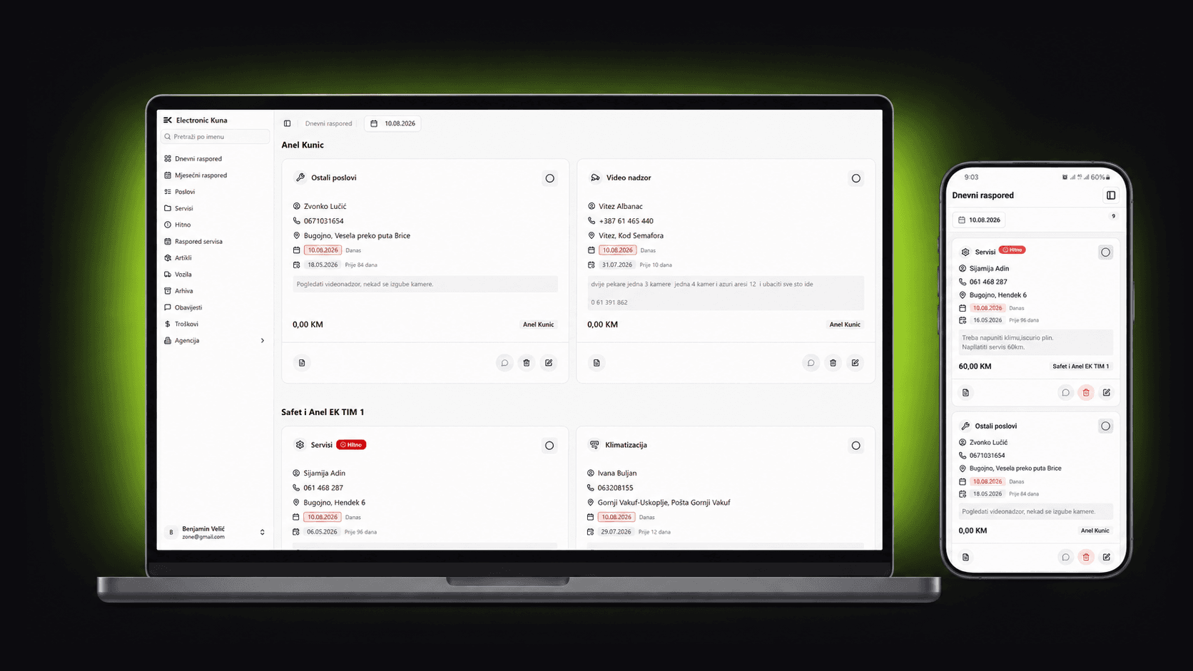 Electronic Kuna — daily dispatch on desktop and mobile
